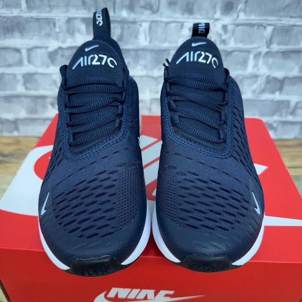 Nike Air Max 270 GS Obsidan Blue White 943345-407 Youth Size 4Y / Womens 5.5
